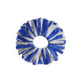 Spirit Pomchies  Ponytail Holder - Perla Silver/Royal Blue